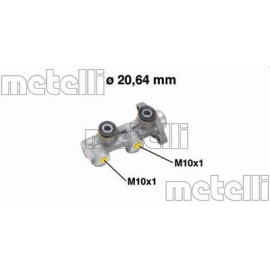 Циліндр гідравлічний гальмівний METELLI 050760