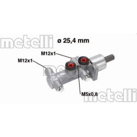 Циліндр гальмівний головний METELLI 050767