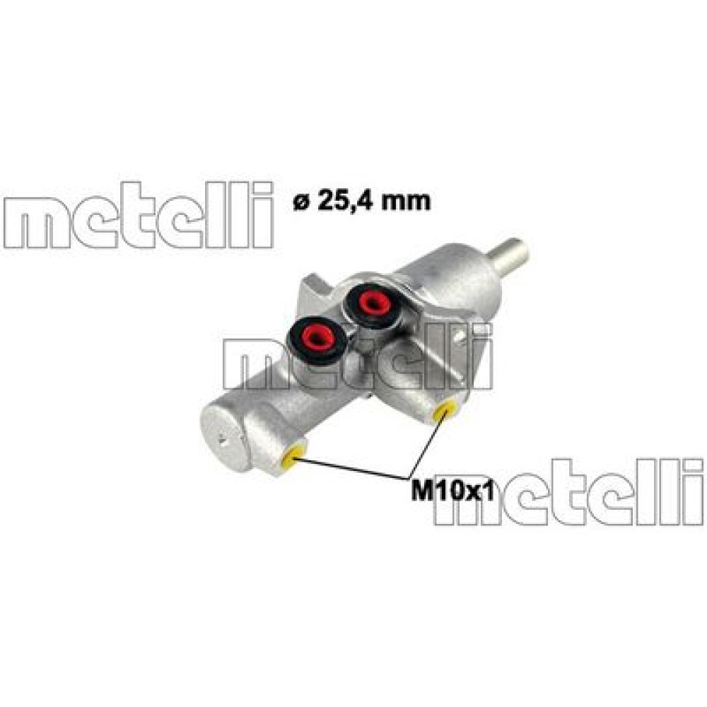 Циліндр гальмівний головний METELLI 050771
