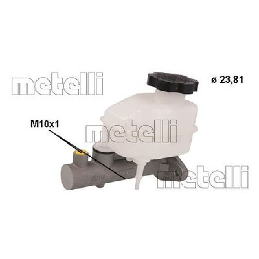 Циліндр гідравлічний гальмівний METELLI 050824