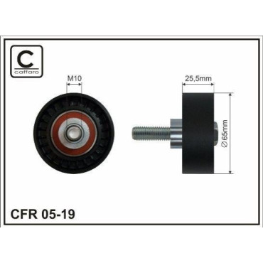 Ролик CAFFARO 0519