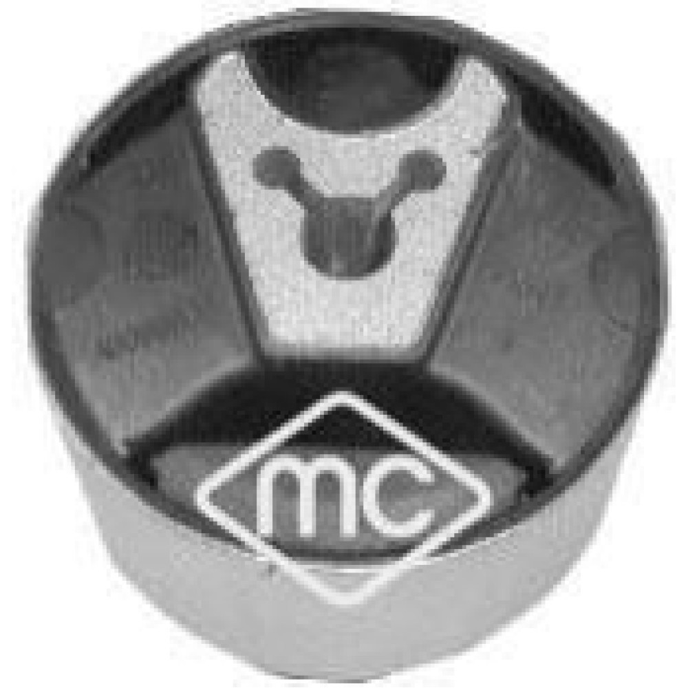 Подушка двигателя снизу в кронштейне METALCAUCHO 05661