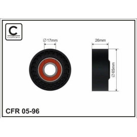 Ролик CAFFARO 0596