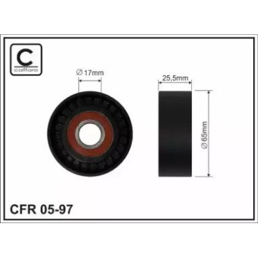 Ролик CAFFARO 0597