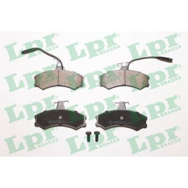 LPR 05p012 Комплект тормозных колодок из 4 шт. дисков LPR 05p012