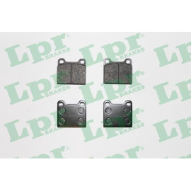 LPR 05p024 Комплект тормозных колодок из 4 шт. дисков LPR 05p024
