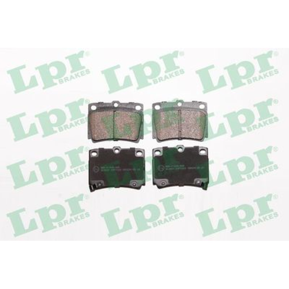 Комплект гальмівних колодок з 4 шт. дисків LPR 05p1029