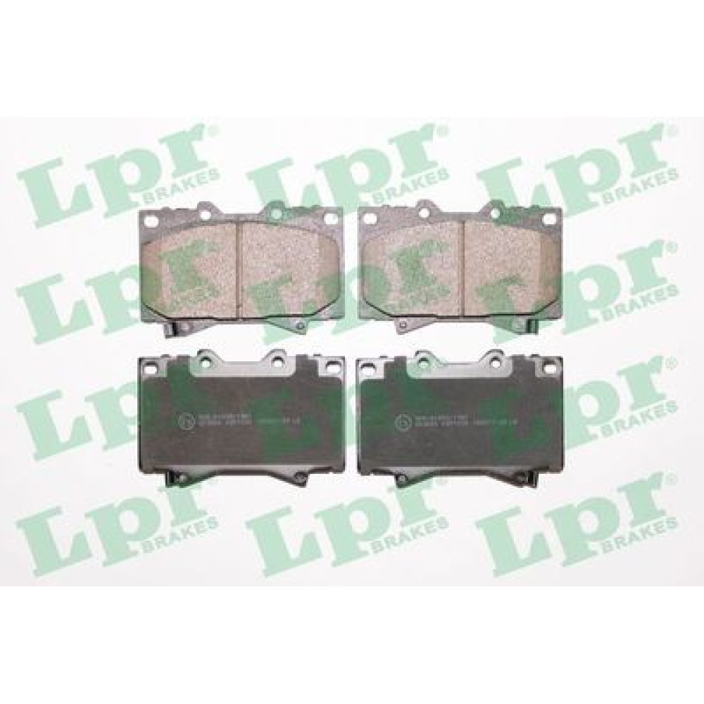 Комплект тормозных колодок из 4 шт. дисков LPR 05p1050