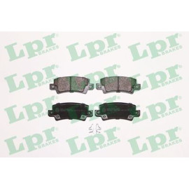 LPR 05p1068 Комплект тормозных колодок из 4 шт. дисков LPR 05p1068