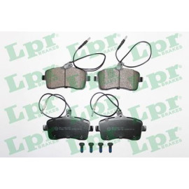 LPR 05p1196 Комплект гальмівних колодок з 4 шт. дисків LPR 05p1196