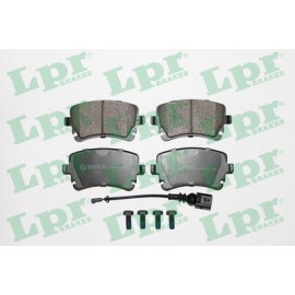LPR 05p1206 Комплект гальмівних колодок з 4 шт. дисків LPR 05p1206