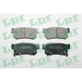LPR 05p1210 Комплект гальмівних колодок з 4 шт. дисків LPR 05p1210