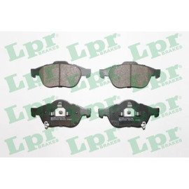 LPR 05p1215 Комплект тормозных колодок из 4 шт. дисков LPR 05p1215