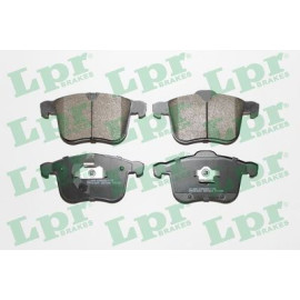 LPR 05p1244 Комплект гальмівних колодок з 4 шт. дисків LPR 05p1244
