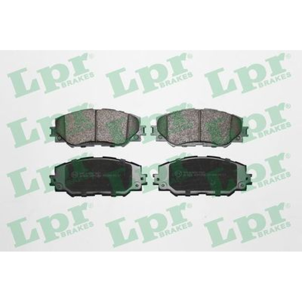 Комплект гальмівних колодок з 4 шт. дисків LPR 05p1258