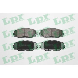 LPR 05p1258 Комплект тормозных колодок из 4 шт. дисков LPR 05p1258
