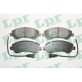 LPR 05p1259 Комплект гальмівних колодок з 4 шт. дисків LPR 05p1259