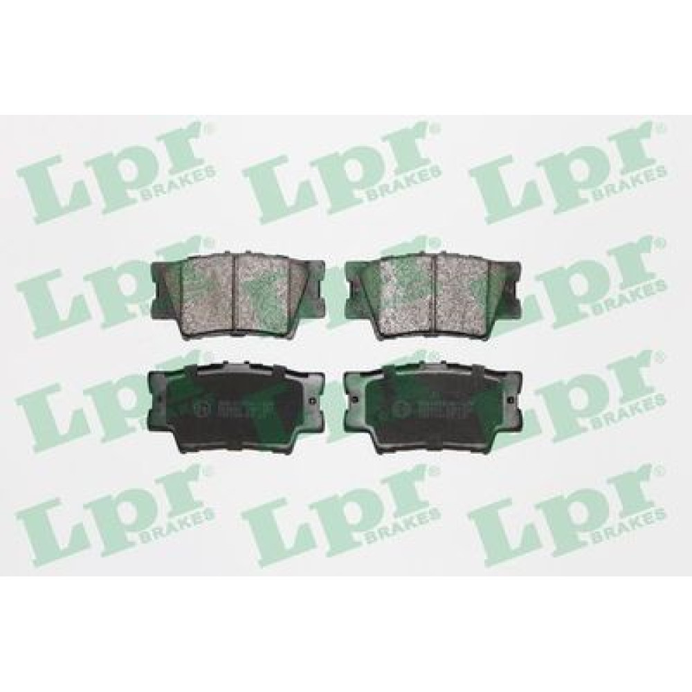 Комплект тормозных колодок из 4 шт. дисков LPR 05p1281