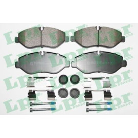 LPR 05p1297 Комплект тормозных колодок из 4 шт. дисков LPR 05p1297