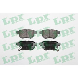 LPR 05p1312 Комплект тормозных колодок из 4 шт. дисков LPR 05p1312