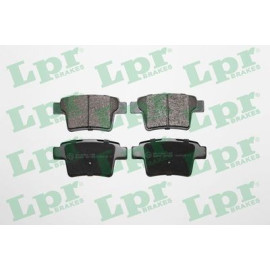 LPR 05p1326 Комплект тормозных колодок из 4 шт. дисков LPR 05p1326