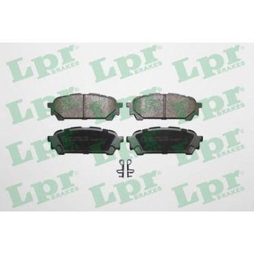 Комплект тормозных колодок из 4 шт. дисков LPR 05p1335