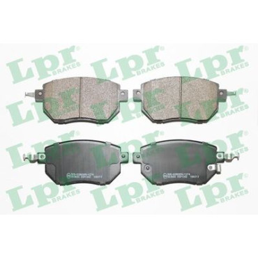Комплект тормозных колодок из 4 шт. дисков LPR 05p1342