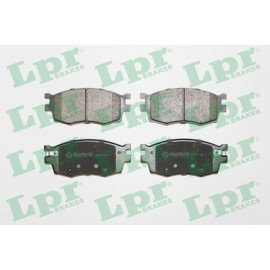 LPR 05p1345 Комплект тормозных колодок из 4 шт. дисков LPR 05p1345