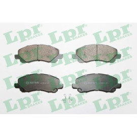 LPR 05p1347 Комплект тормозных колодок из 4 шт. дисков LPR 05p1347