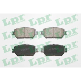 LPR 05p1361 Комплект гальмівних колодок з 4 шт. дисків LPR 05p1361