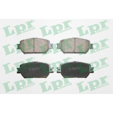 Комплект тормозных колодок из 4 шт. дисков LPR 05p1361