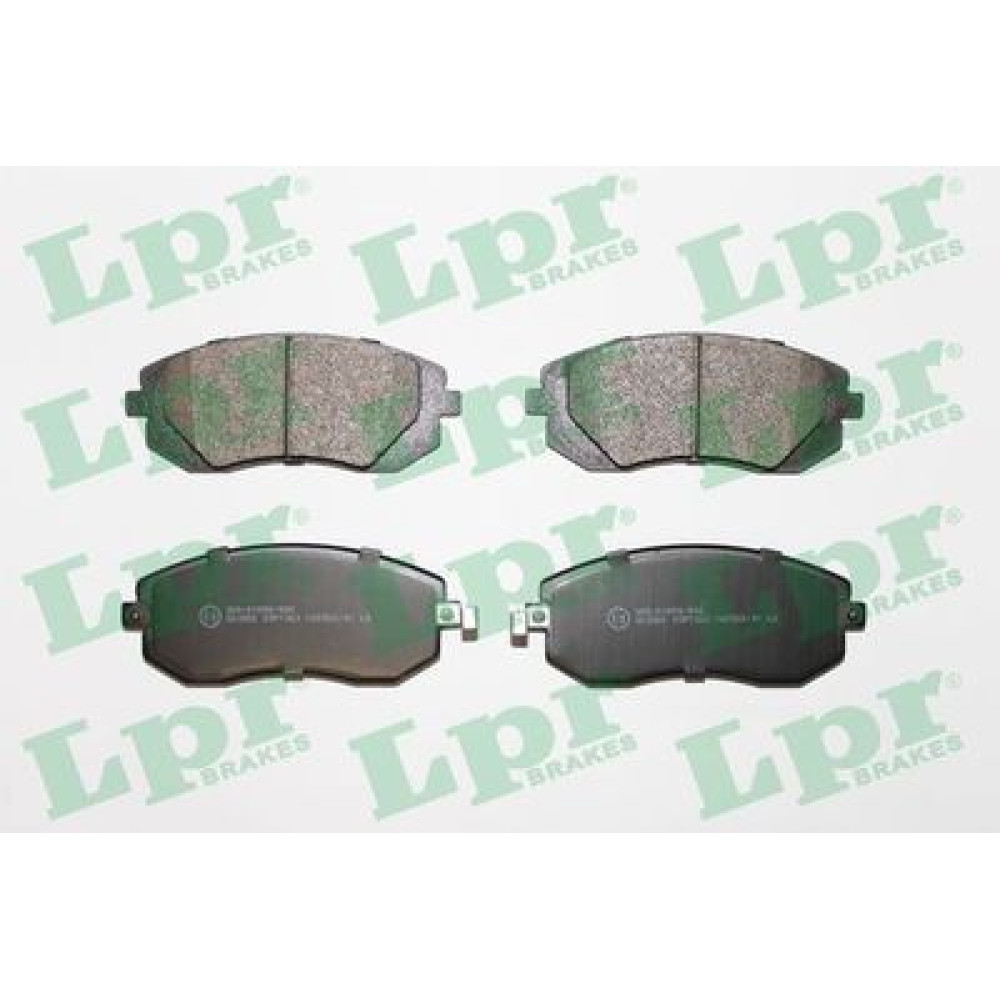 Комплект гальмівних колодок з 4 шт. дисків LPR 05p1363