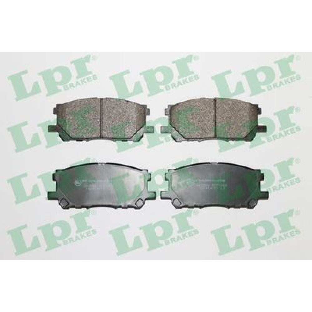 Комплект тормозных колодок из 4 шт. дисков LPR 05p1368