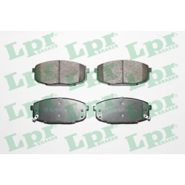 LPR 05p1375 Комплект гальмівних колодок з 4 шт. дисків LPR 05p1375