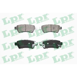Комплект гальмівних колодок з 4 шт. дисків LPR 05p1377