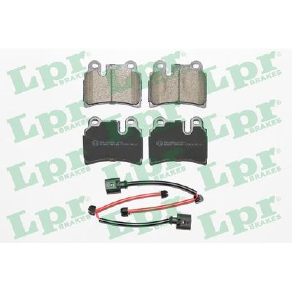 Комплект тормозных колодок из 4 шт. дисков LPR 05p1380