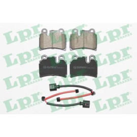 LPR 05p1380 Комплект тормозных колодок из 4 шт. дисков LPR 05p1380