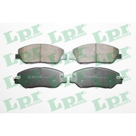 LPR 05p1382 Комплект тормозных колодок из 4 шт. дисков LPR 05p1382