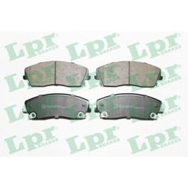 Комплект тормозных колодок из 4 шт. дисков LPR 05p1399