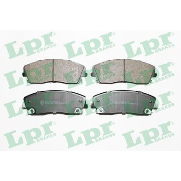Комплект гальмівних колодок з 4 шт. дисків LPR 05p1399