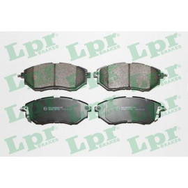 LPR 05p1402 Комплект гальмівних колодок з 4 шт. дисків LPR 05p1402