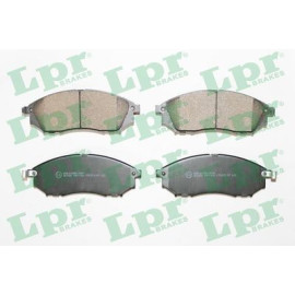 LPR 05p1406 Комплект тормозных колодок из 4 шт. дисков LPR 05p1406