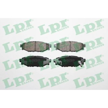 Комплект тормозных колодок из 4 шт. дисков LPR 05p1408