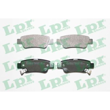 Комплект тормозных колодок из 4 шт. дисков LPR 05p1455