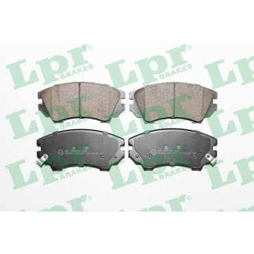 Комплект тормозных колодок из 4 шт. дисков LPR 05p1467