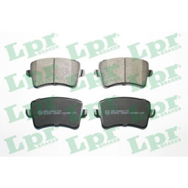 LPR 05p1489 Комплект гальмівних колодок з 4 шт. дисків LPR 05p1489