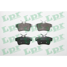 LPR 05p1567 Комплект тормозных колодок из 4 шт. дисков LPR 05p1567