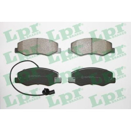 LPR 05p1570 Комплект тормозных колодок из 4 шт. дисков LPR 05p1570