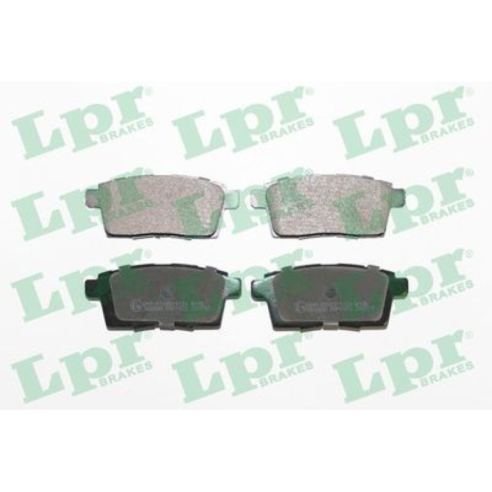 Комплект тормозных колодок из 4 шт. дисков LPR 05p1572