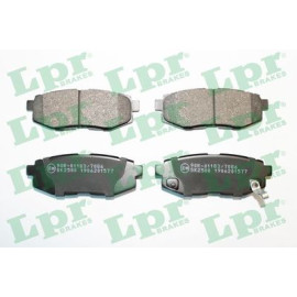 LPR 05p1577 Комплект гальмівних колодок з 4 шт. дисків LPR 05p1577